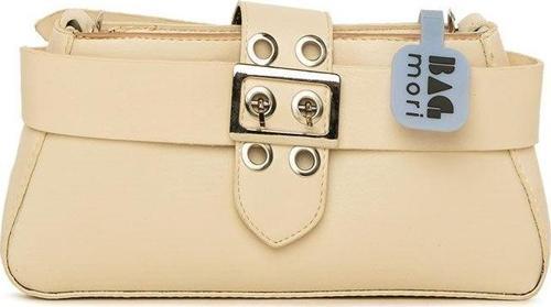 Kemer Detaylı Mini Baget Krem
