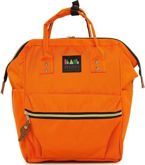 Metal Ağızlı Sırt Çantası Turuncu