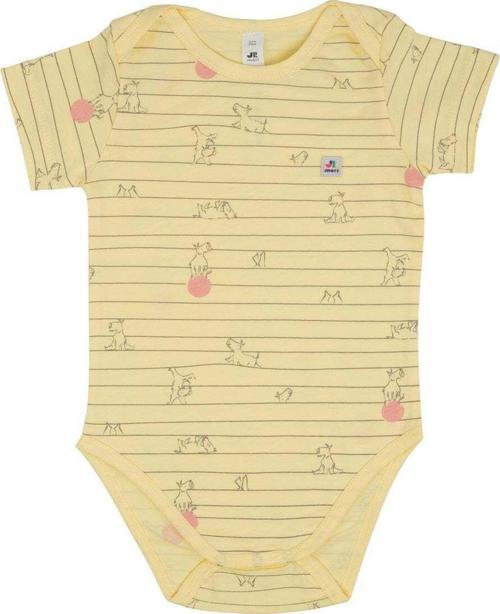 Jrmori Mr.J Baskılı Kısa Kollu Body Sarı