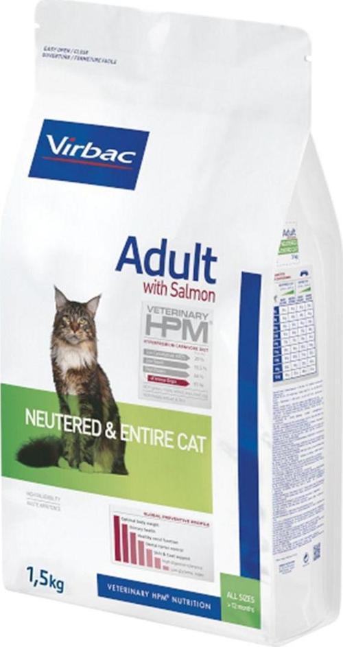 Adult Neutered& Entire Salmon Kısır Kedi Maması 1,5 kg