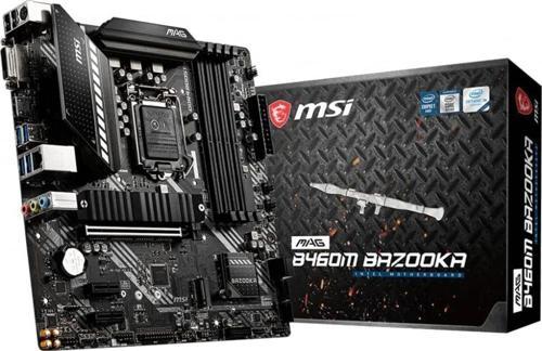 Mag B460M Bazooka Intel LGA1200 DDR4 Micro ATX Anakart