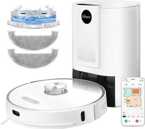 T10 Çöp İstasyonlu Akıllı Robot Süpürge