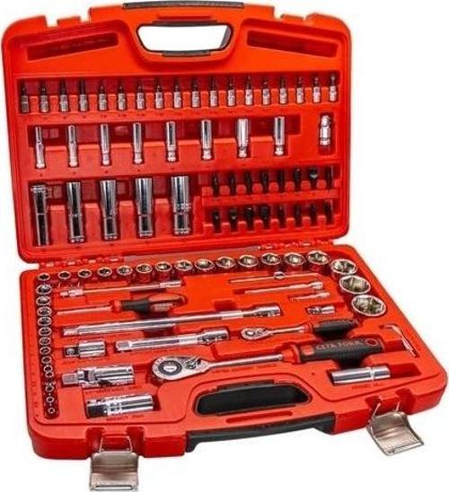 C20-96ph2 1/4"+1/2" 6 Köşe Lokma Anahtar Takımı 96 Parça