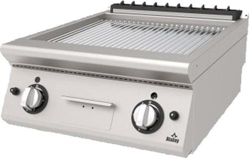 AGI-673 N CR Izgara Setüstü Oluklu Krom 600x730x300 mm Lpg/Ng