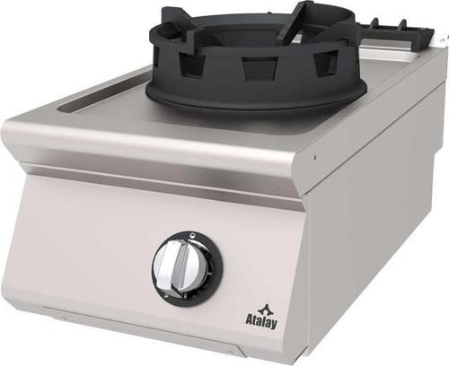 AWO-473 Wok Ocak Setüstü Tek Bekli· 400x730x300 mm Lpg/Ng