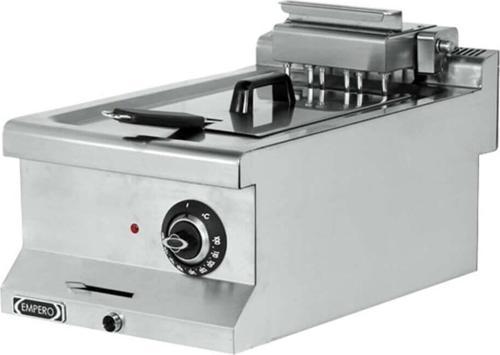 EMP.6FE010 Elektrikli Fritöz-10 Litre Yağ Kapasiteli-Tahliyeli