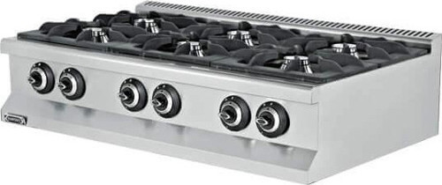 EMP.7KG030 Gazlı Ocak - 6 brülörlü - Doğalgazlı