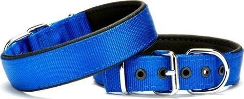 Köpek Tasması Softlu 3 cm x 65 cm Mavi