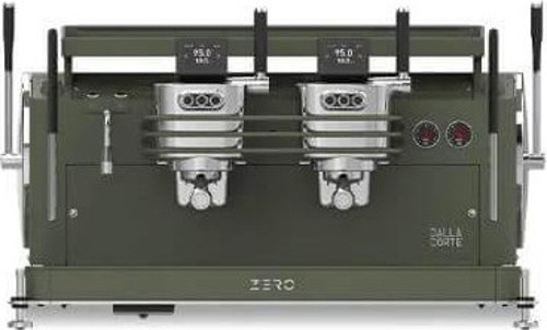ZERO-2-TVO Zero Barista (2 Gruplu) Kahve Makinesi, Zeytin Yeşili