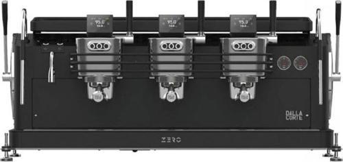 ZERO-3-TD Zero Barista (3 Gruplu) Kahve Makinesi, Siyah