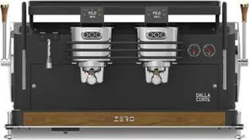 ZEROCL-2-DN Zero Classic (2 Gruplu) Kahve Makinesi Siyah Ceviz