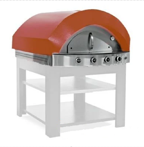 PLF.PLS.D3-T-LPG Gazlı Pizza & Pide Fırını - Turuncu, LPG'li
