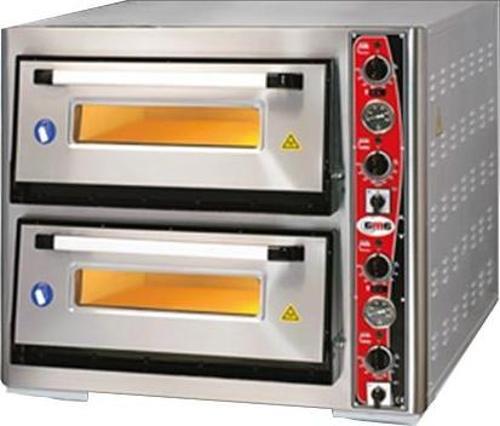 PF6262DE-T  Pizza Fırını PF6262DE-T Çift Katlı-380 V-içi 62x62 cm