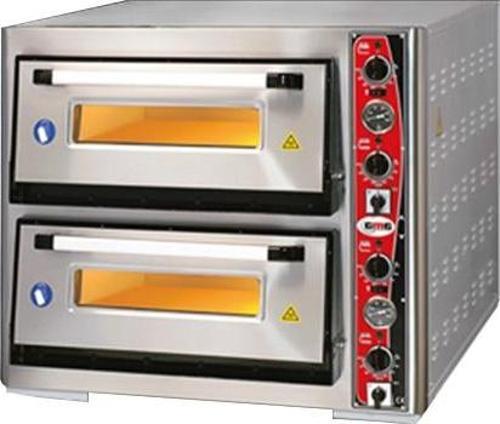 PF7070DE-T  Pizza Fırını PF7070DE-T Çift Katlı-380 V-içi 70x70 cm