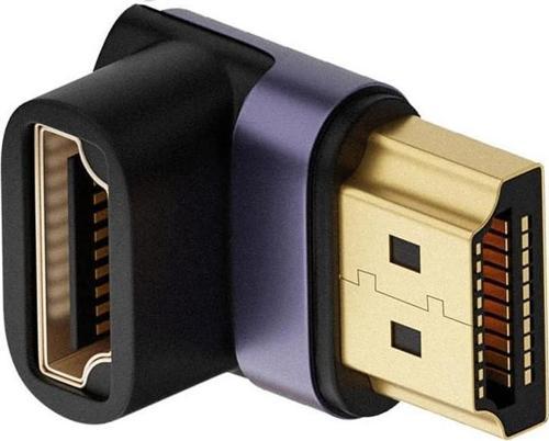 HDMI to HDMI 90 Derece Çevirici 8K 2.1 UHD Dönüştürücü Adaptör