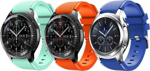 Huawei Watch Gt Gt2 Gt3 Gt4 Samsung Gear S3 Silikon Kordon 3lü Set