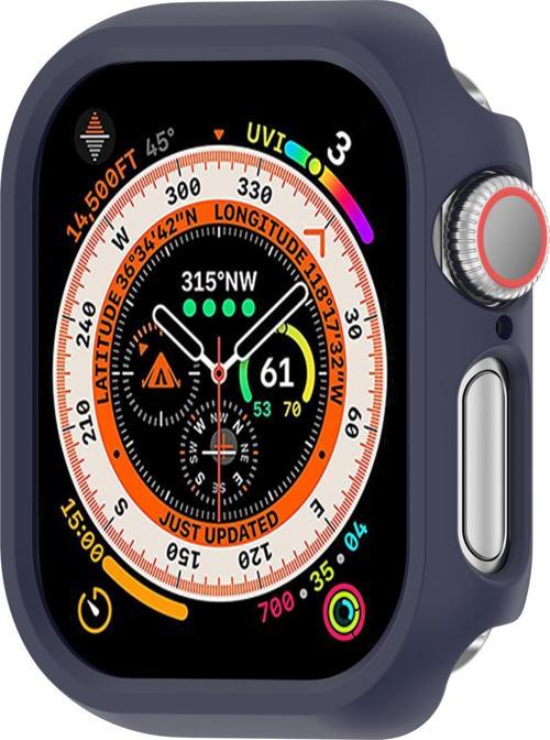 Apple Watch 10. Nesil 46mm Uyumlu Rubber Sert Plastik Koruma Kasa Kılıfı