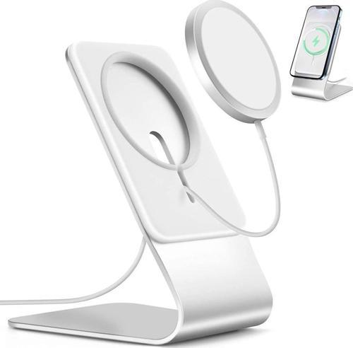 iPhone 12 Pro Max Alüminyum Telefon Şarj Cihazı Standı Ws-02