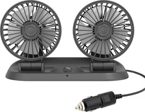 Araç Araba Otomobil Mini 2 li Vantilatör Fan Pervane Soğutucu 12V FAN10