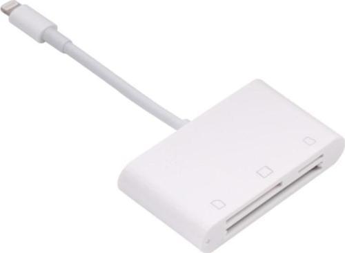 iPhone iPad iPod SD TF CF Kart Okuyucu Adaptör Çevirici NK1011