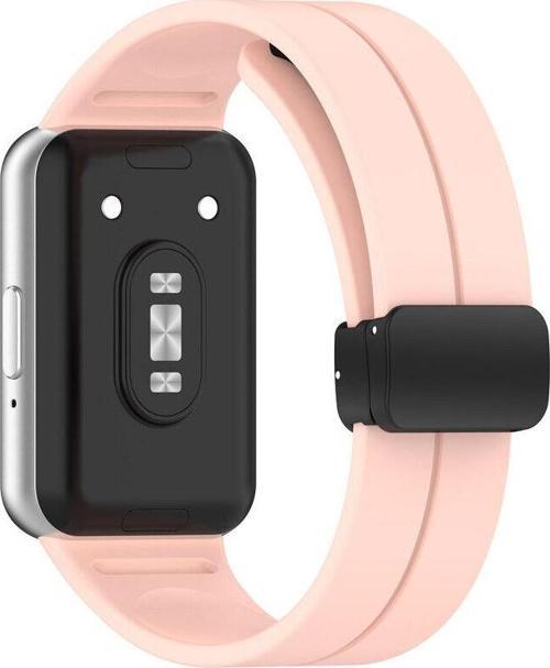 Samsung Galaxy Fit 3 R390 Uyumlu Manyetik Mıknatıslı Band Silikon Kordon Kayış
