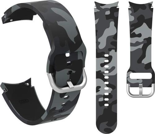 Samsung Galaxy Watch 4 5 6 7 Pro 40 42 43 44 46 47mm Uyumlu Kamuflaj Kordon