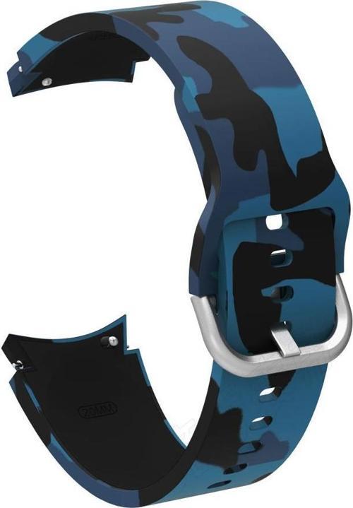 Samsung Galaxy Watch 4 5 6 7 Pro 40 42 43 44 46 47mm Uyumlu Kamuflaj Kordon