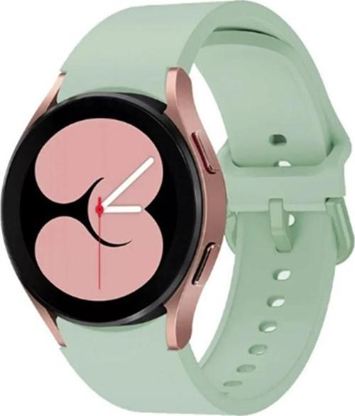 Samsung Galaxy Watch 4 5 6 7 Pro 40 42 43 44 46 47mm Uyumlu Solid Silikon Kordon