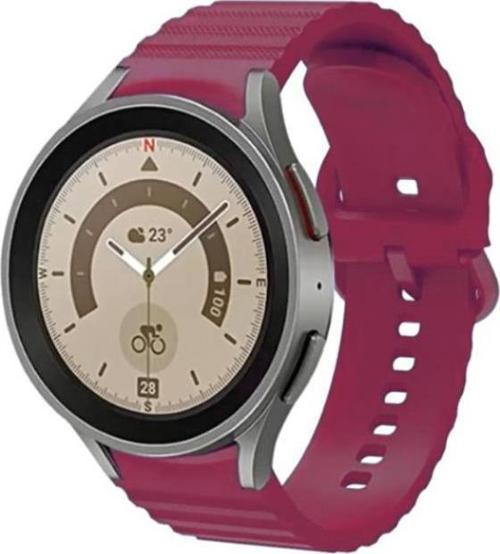 Samsung Galaxy Watch 4 5 6 7 Pro 40 42 44 46 47mm Uyumlu Luna Silikon Kordon
