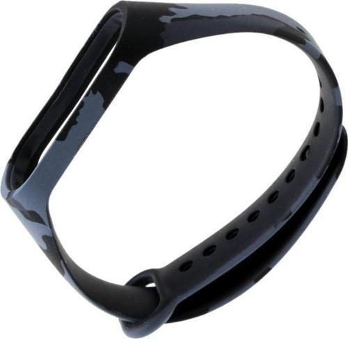 Xiaomi Mi Band 3 ve 4 Akıllı Bileklik Uyumlu Kordon Kamuflaj Desen