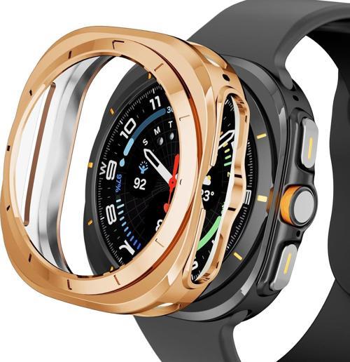 Samsung Galaxy Watch 7 Ultra 47mm Uyumlu Kasa Koruyucu 360 Tam Koruma Kılıf Kapak