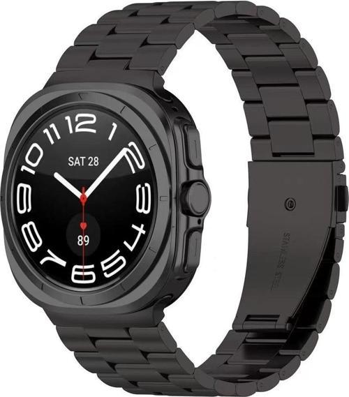 Samsung Galaxy Watch 7 Ultra 47mm Uyumlu Orijinal Pim Ayarlanabilir Çelik Kordon