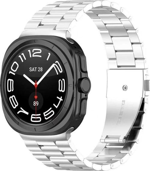 Samsung Galaxy Watch 7 Ultra 47mm Uyumlu Orijinal Pim Ayarlanabilir Çelik Kordon