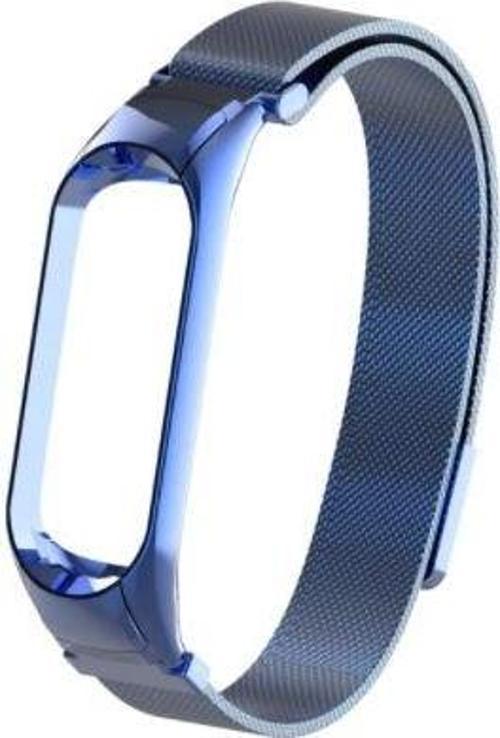 Xiaomi Mi Band 5 Mi Band 6 Uyumlu Metal Hasır Kordon Kayış
