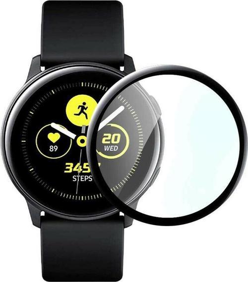 Samsung Galaxy Watch Active 2 44 mm 3D Cam Ekran Koruyucu Filmi
