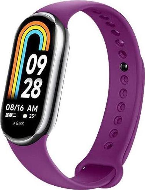 Xiaomi Mi Band 8 Mi Band 9 Uyumlu Akıllı Bileklik Silikon Kordon Kayış