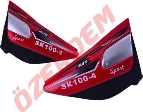 Sk 100-4 Yan Kapak Kırmızı