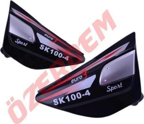 Sk 100-4 Yan Kapak Siyah