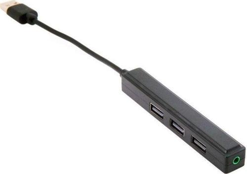 USB 3.0 3.5mm Dijital Ses Çıkışı 3 USB 2.0 HUB Çoğaltıcı Adaptörü