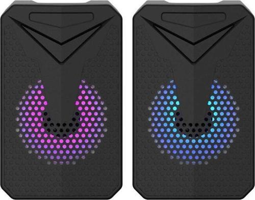 YST-1054 Telefon Bilgisayar Tablet Uyumlu RGB Stereo Usb Hoparlör