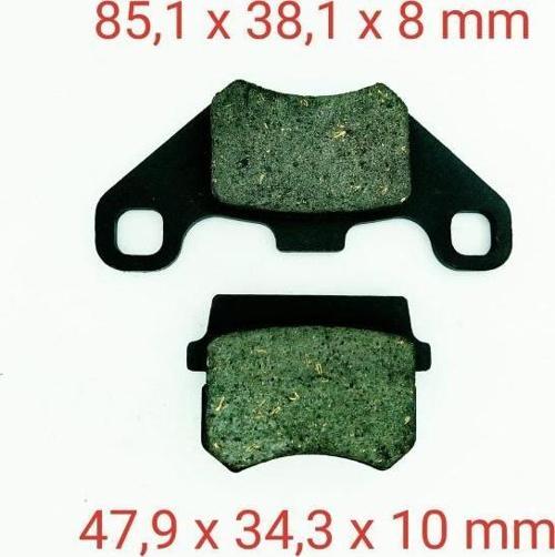 Eagle 50 Ön Fren Disk Balatası Fa416