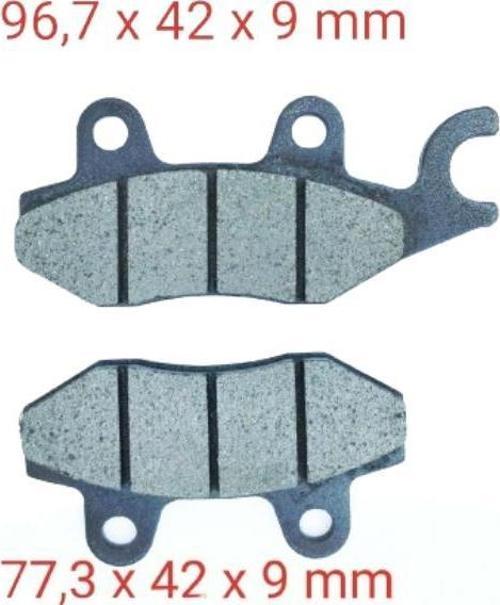 125 Road Boy Ön Fren Disk Balatası Orj