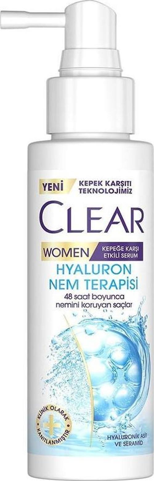 Hyaluron Nem Terapisi Kepeğe Karşı Etkili Kadınlar için Saç Serumu 90ML