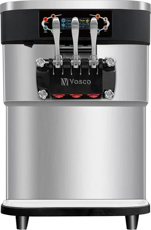 VST-32T 3 Kollu Pro Soft Dondurma Makinesi