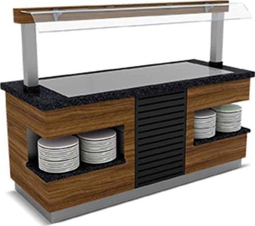 SML.P.SSU.05 Sümela Paslanmaz Soğuk Servis Ünitesi Nefeslikli 180x90x90/155 cm