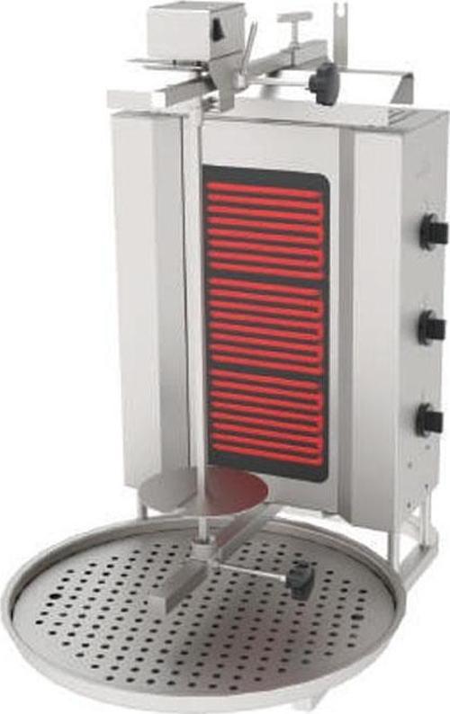 ADE-3U Döner Makineleri Elektrikli Üstten Motorlu - 3 Radyanlı - 380 V