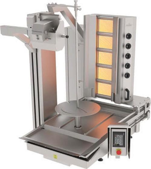 ADR-5G-GK Döner Robotu Gazlı 5 Gözlü Geniş Kesim 120 W