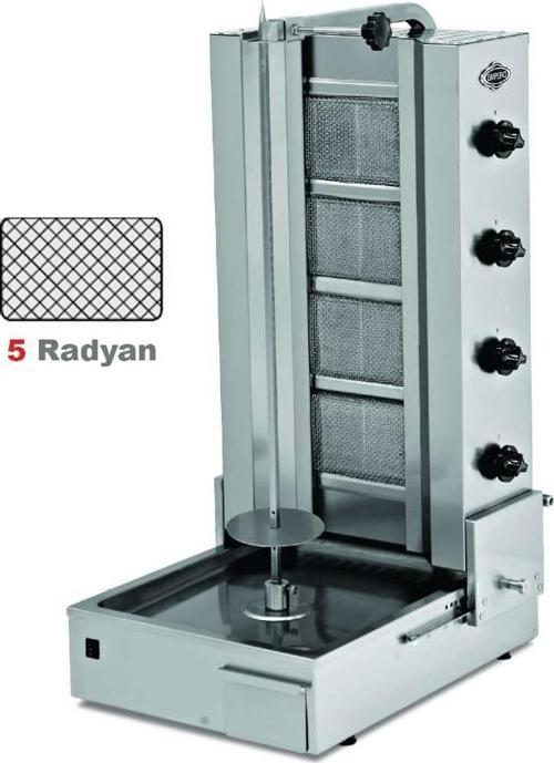 EMP.DN.152 Döner Ocağı - Alttan Motorlu - Gazlı - 5 Radyanlı - LPGli