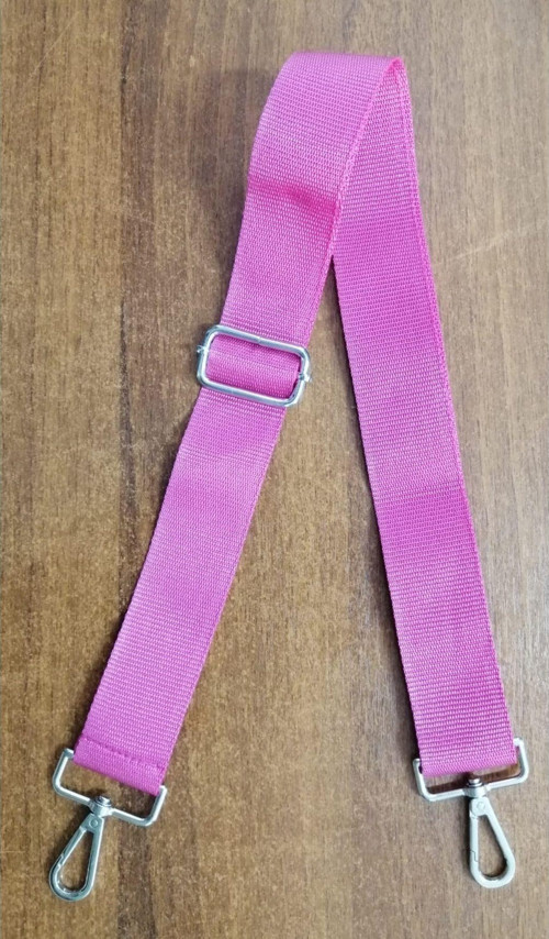 Fuşya Ayarlanabilir Çanta Sapı Fuşya (Polyester) 110 Cm G:4 Cm