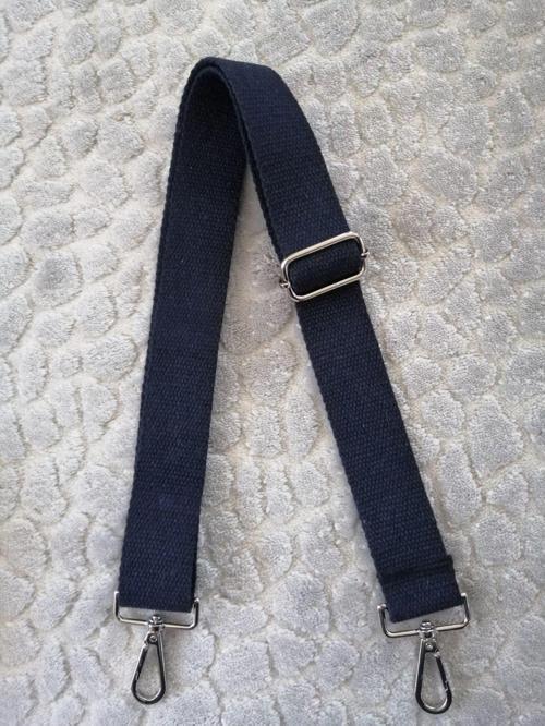 Lacivert Ayarlanabilir Çanta Sapı Lacivert (Pamuk) 110 Cm G:4 Cm